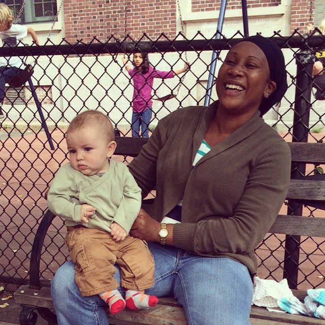 Hanging with my main squeeze, Dounaba.  Whassup sweetie?!