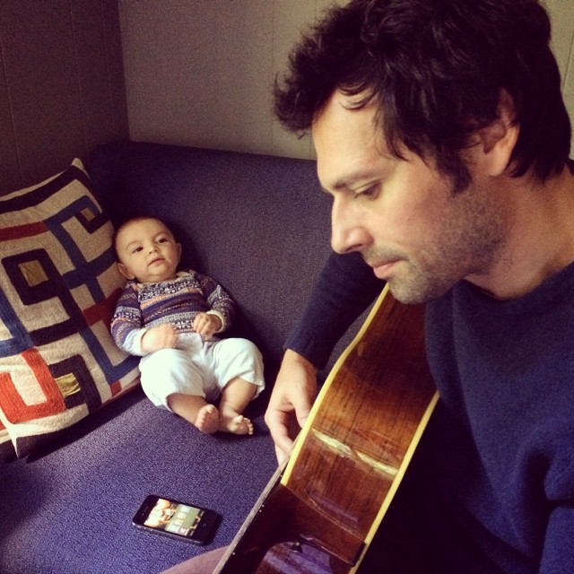 Papa, when are you gonna learn to play that thing?