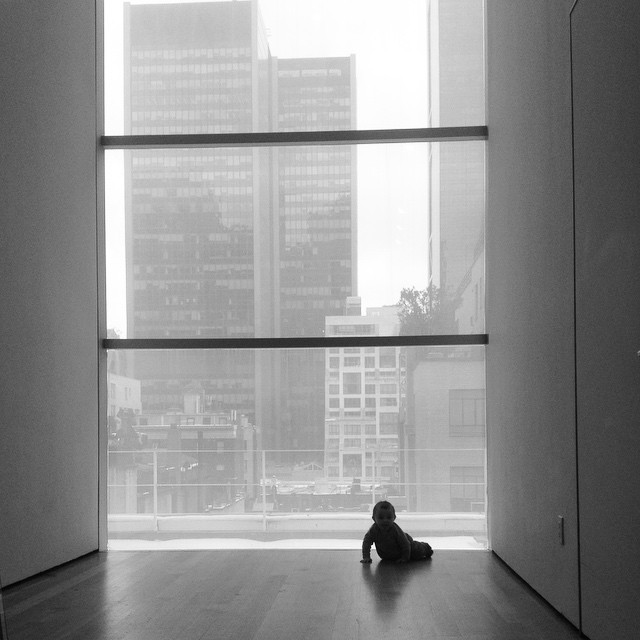 Snowy day at MoMA