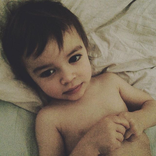 2 years old... made it! (Fever notwithstanding).