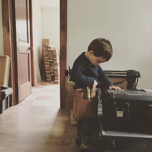 Hard at work.